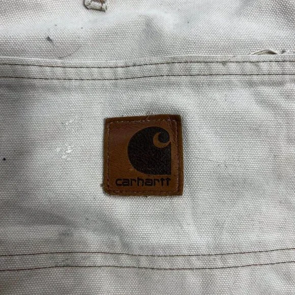 Carhartt Cream Chino Size Mens 36W 32L - Picture 3 of 3